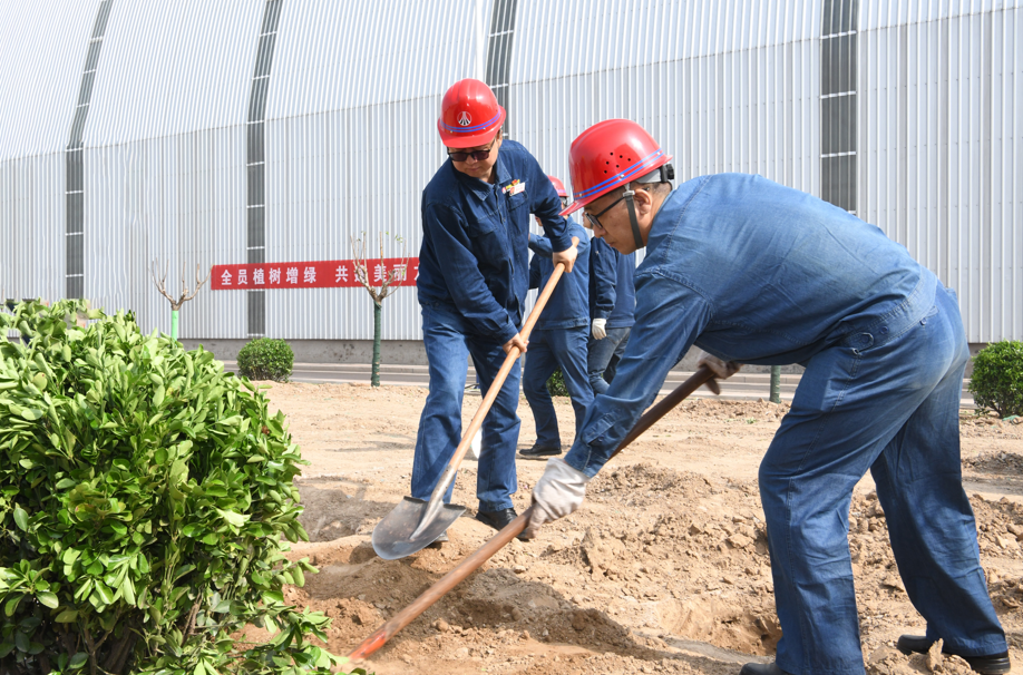 陜鋼龍鋼公司自主綠化節資1000萬元